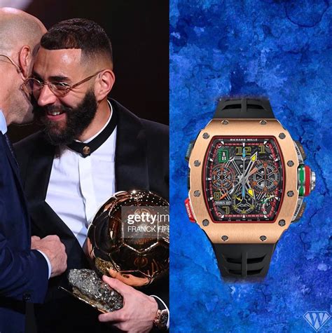 orologio benzema richard mille|Karim Benzema wore 'the most complex watch in history' at .